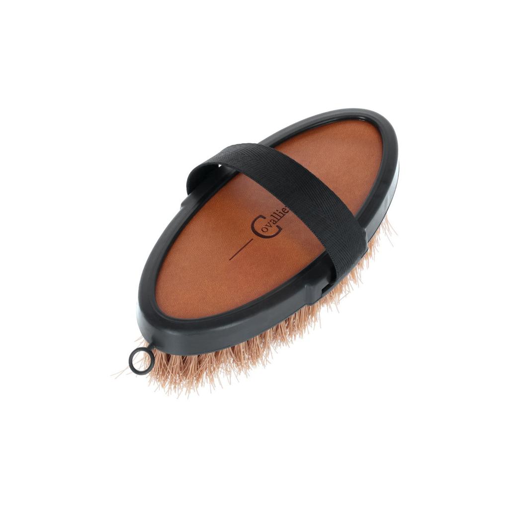 Bürste für Pferde Deluxe braun/schwarz