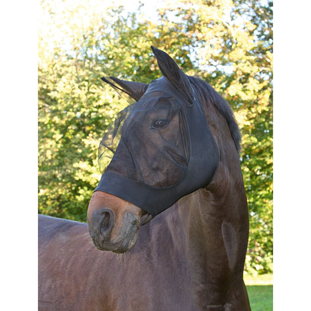Fliegenschutzmaske FinoStretch schwarz
