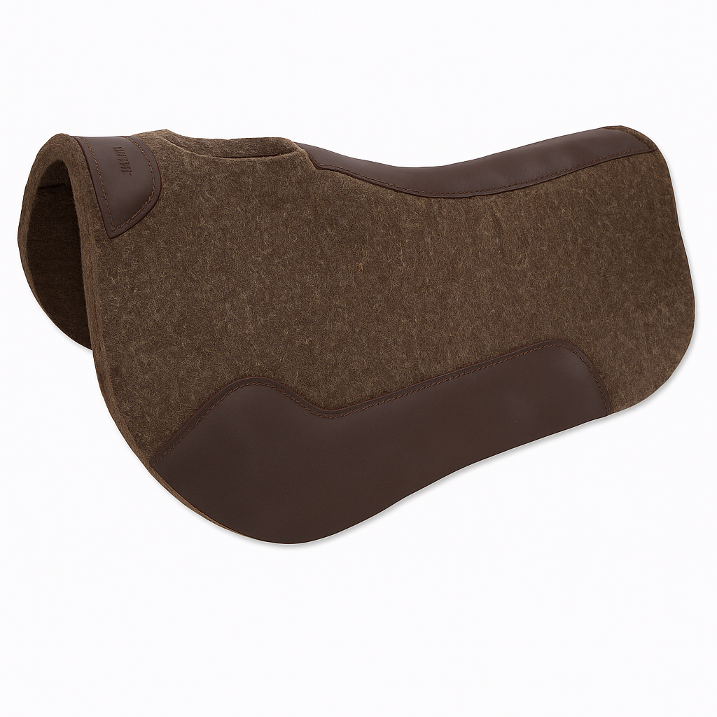 Western Filzpad Widerristfrei, roundskirt kurz