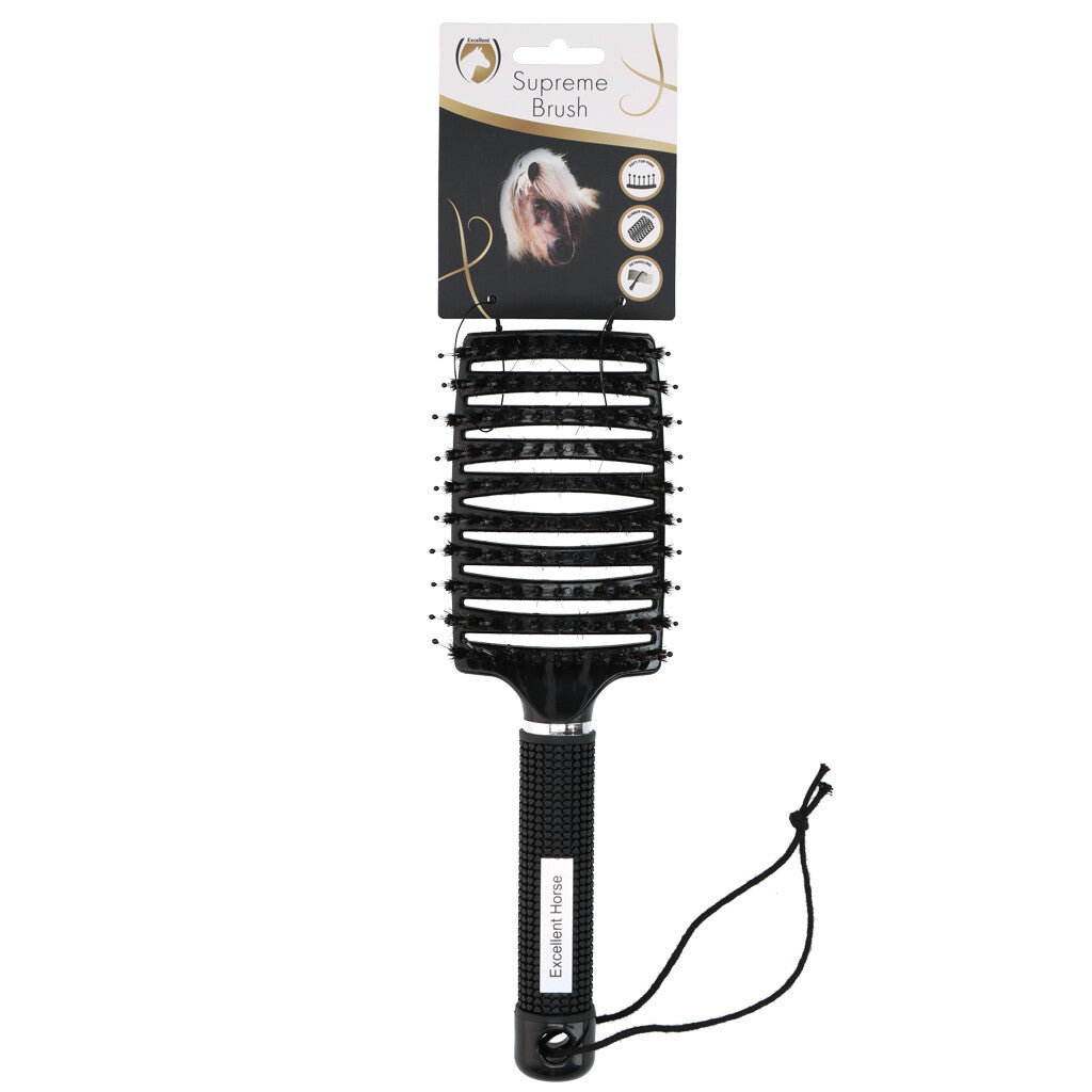 Excellent Horse Supreme Brush schwarz