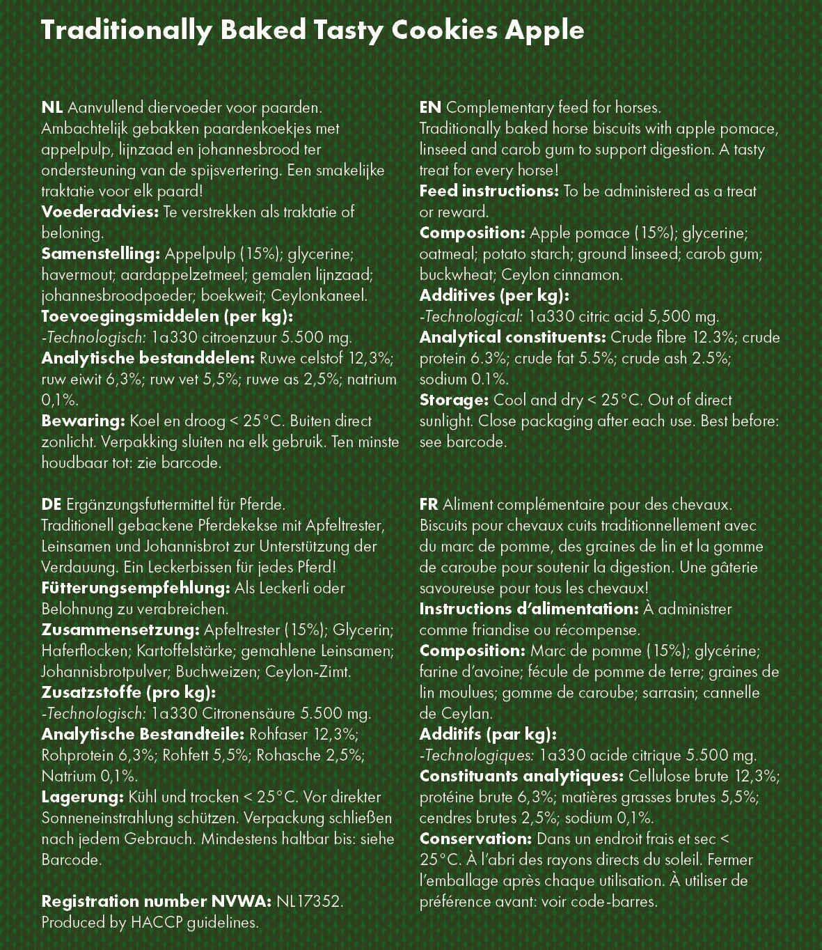 Excellent Horse Christmas Tasty Cookies Apfel