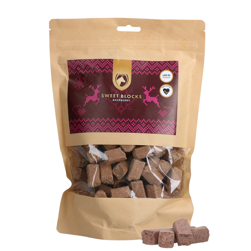 Excellent Horse Christmas Sweet Blocks Himbeere