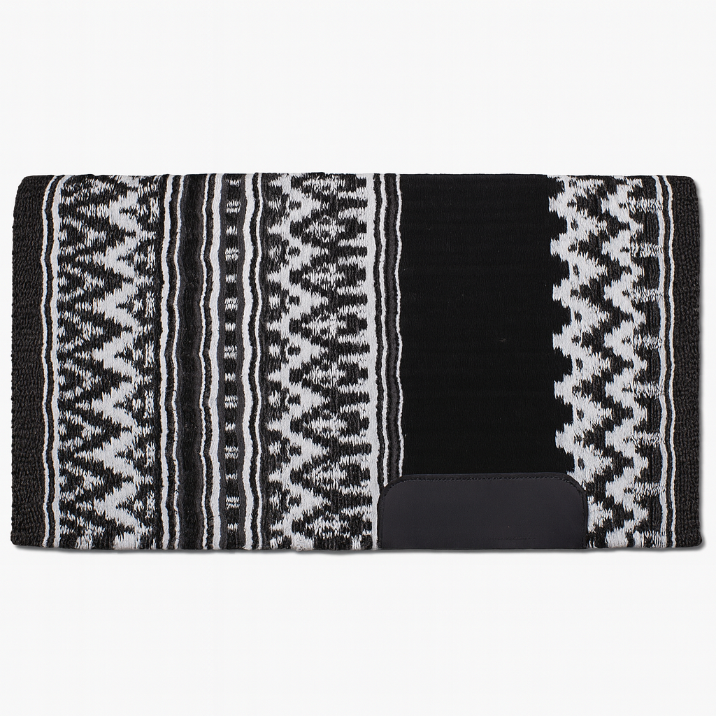 Western Show Blanket glitzernd in schwarz silber