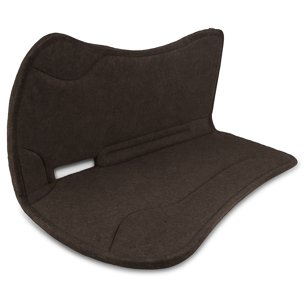 Western Filzpad Widerristfrei, roundskirt kurz