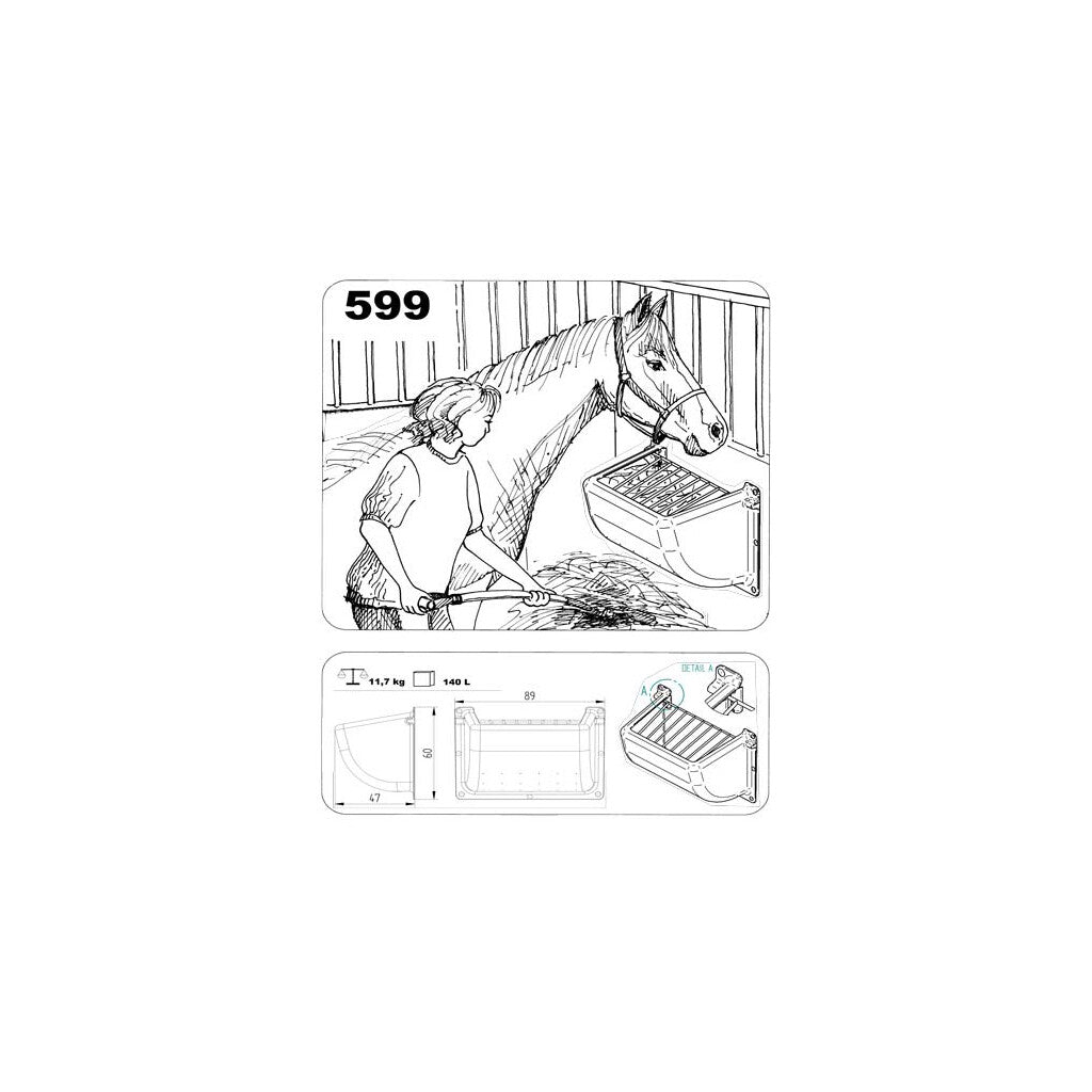 Heu Slow Feeder 140L