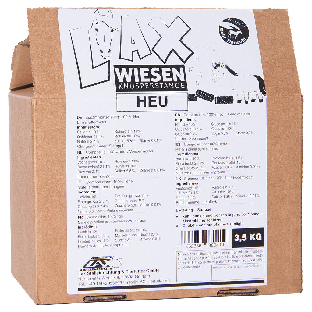Lax Wiesen Knusperstange Heu