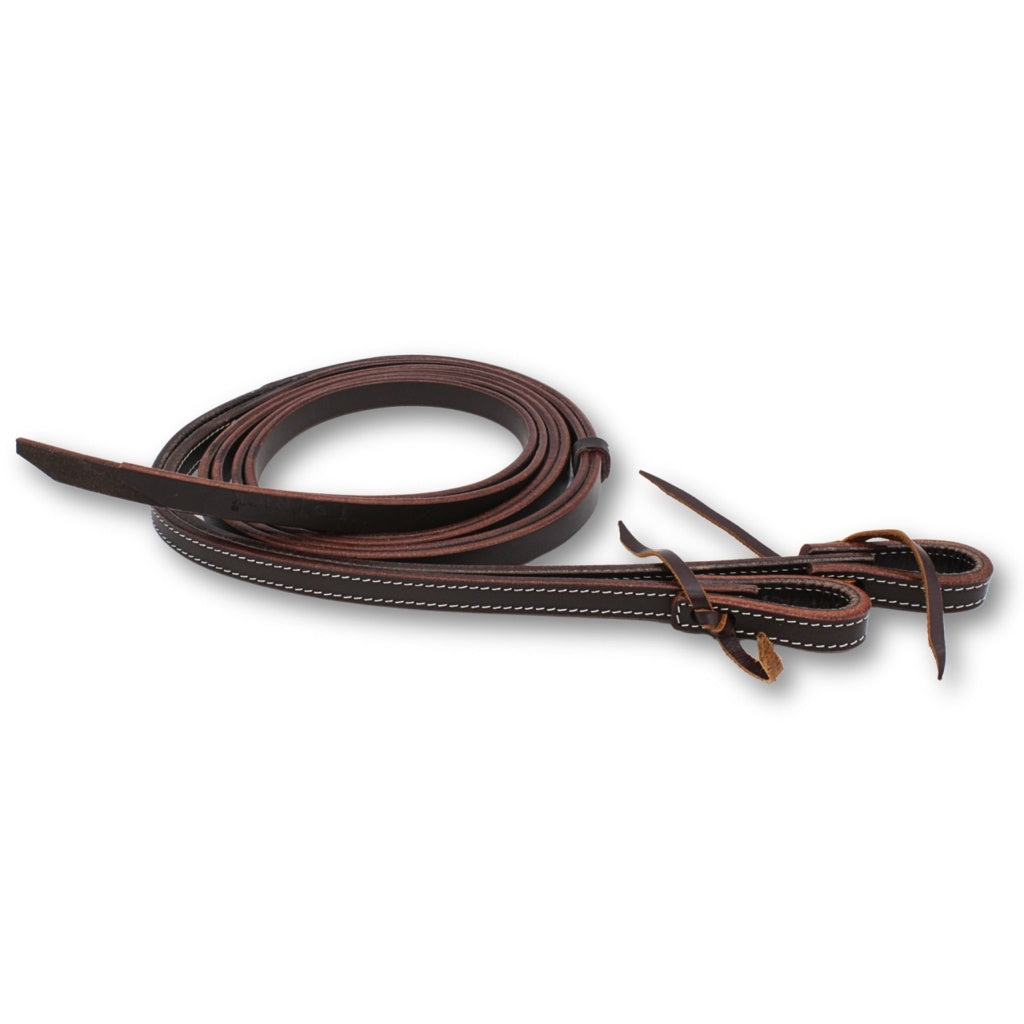 Split Reins Westernzügel, dark oiled