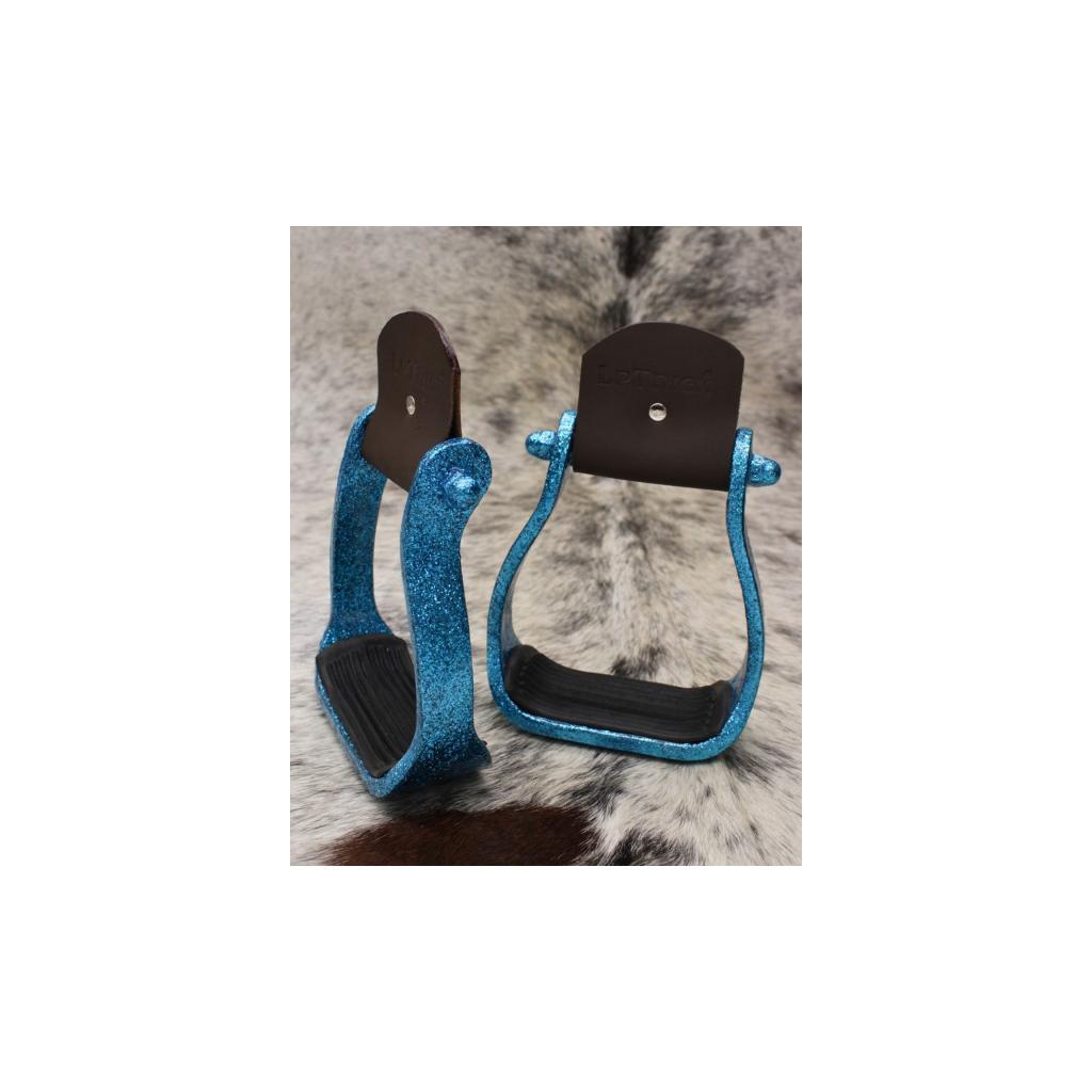 Westernsteigbügel Glitzer (versch. Farben)