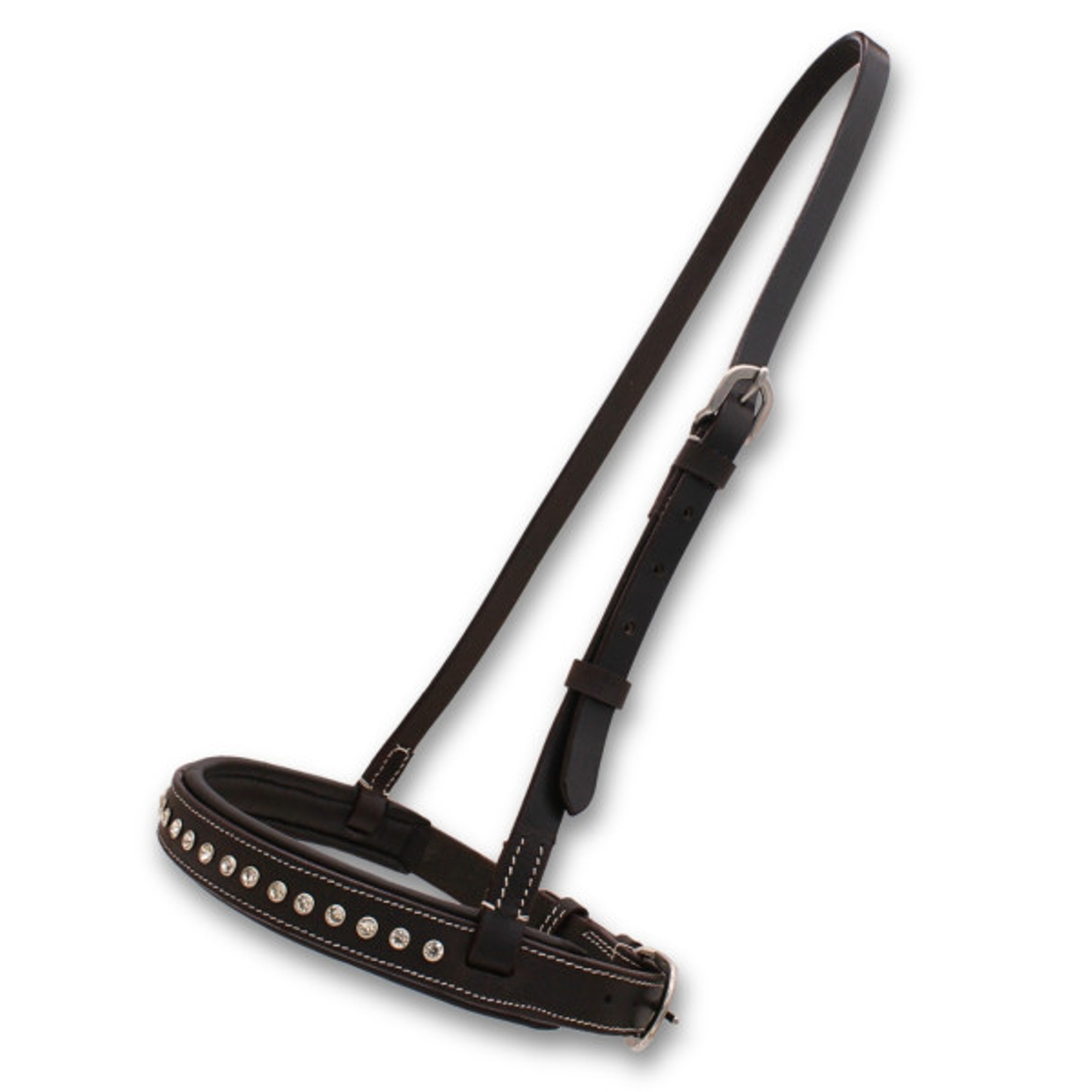 Super Soft Mouth Closer dunkelbraun mit Strasssteinchen