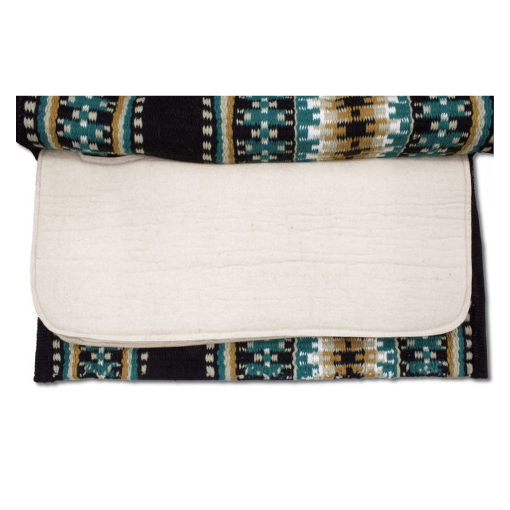 Kombi Wollfilz Westernpad mit Blanket, Kombipad mit Blanket