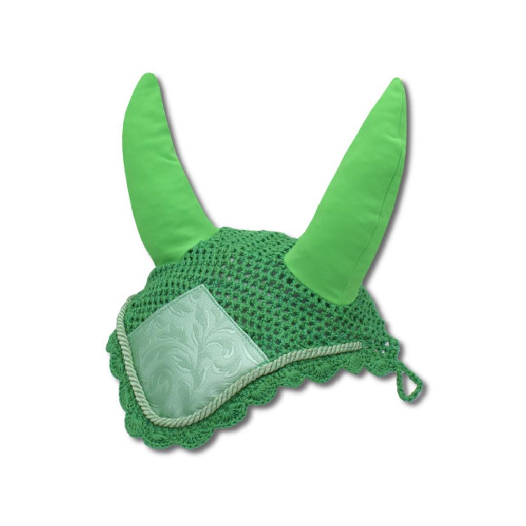 Fliegenmütze flower, Fliegenhaube light green