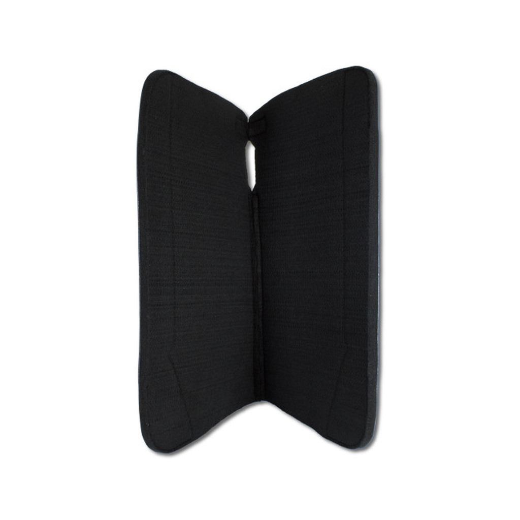 Western-Filzpad, Westernpad mit Lederbesatz