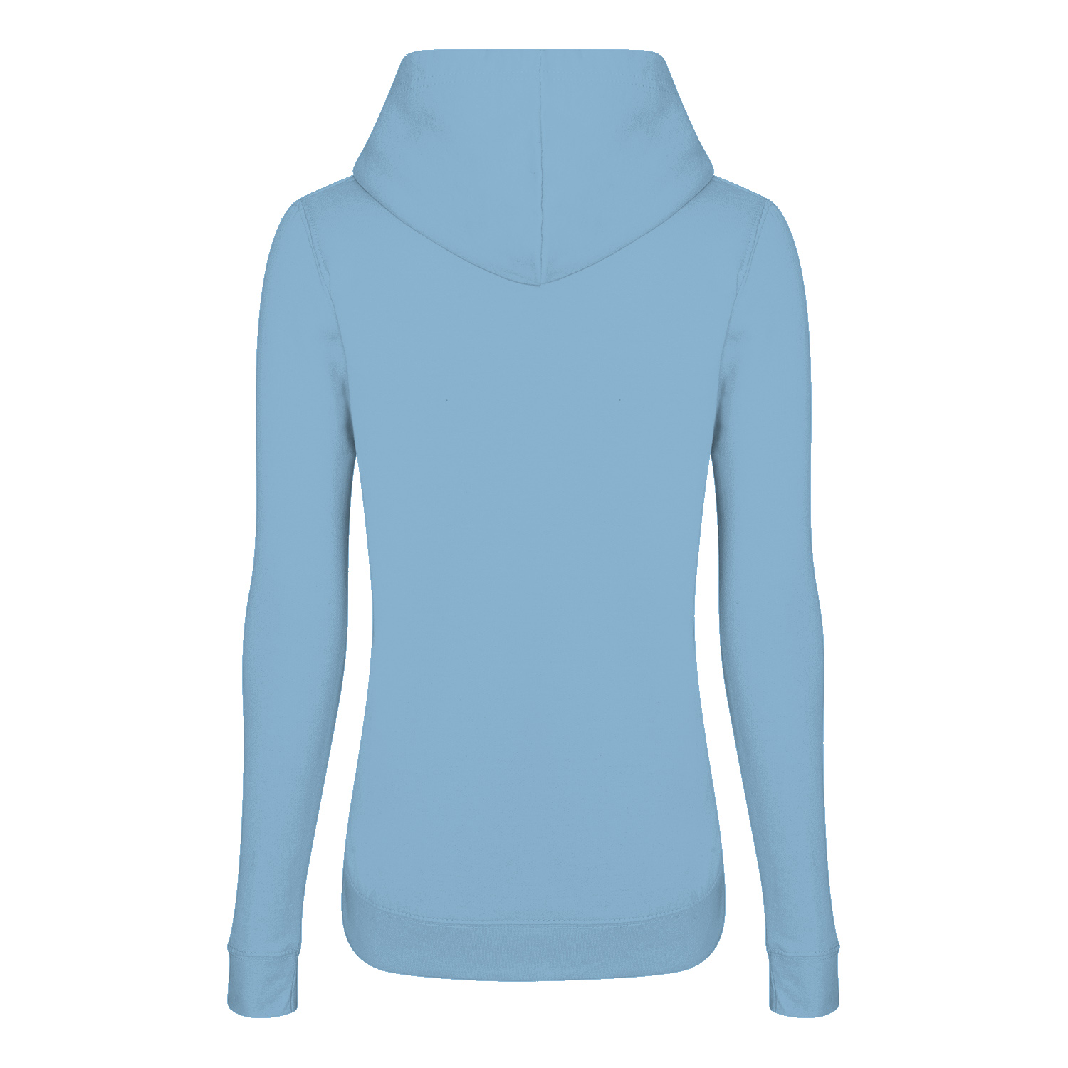 Hoodie-Sterry Damen hellblau