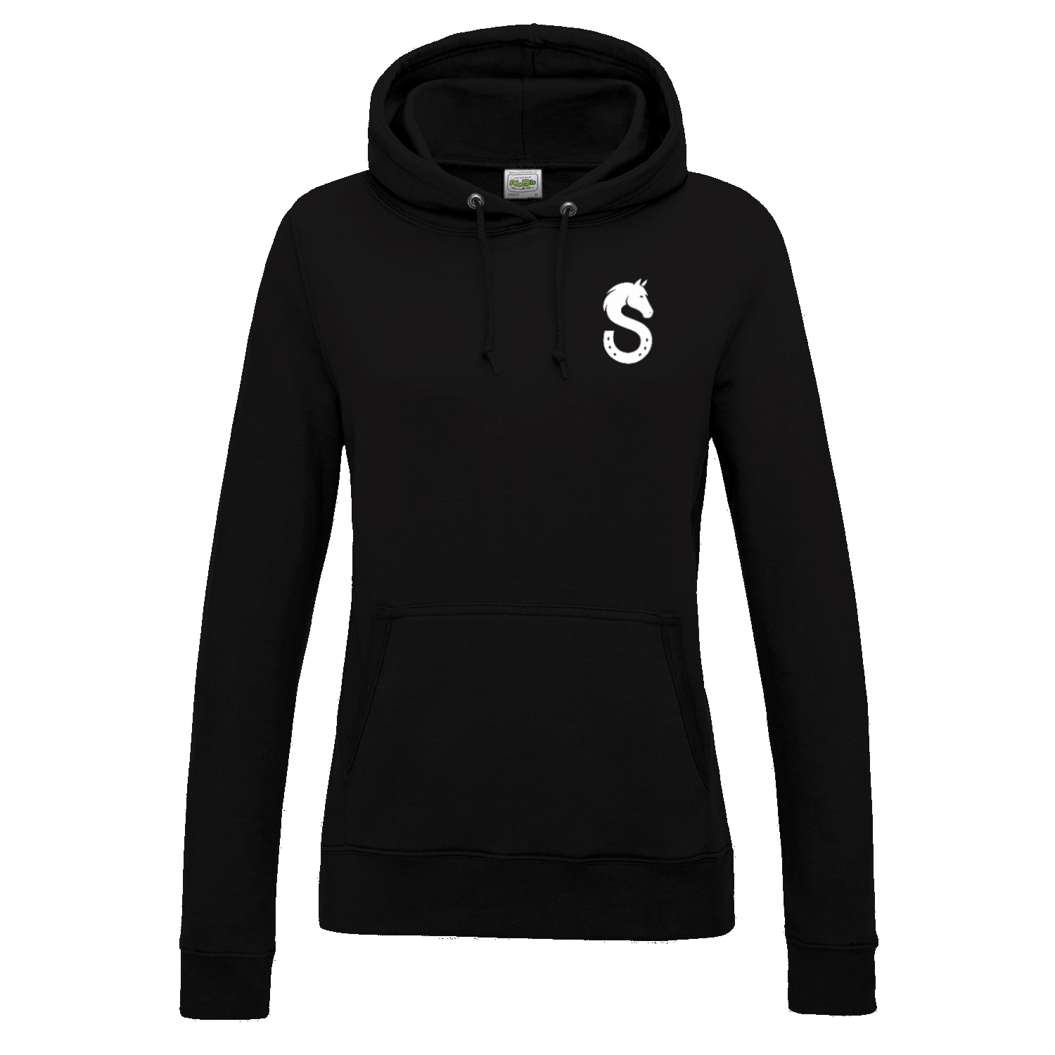Hoodie-Sterry Damen schwarz