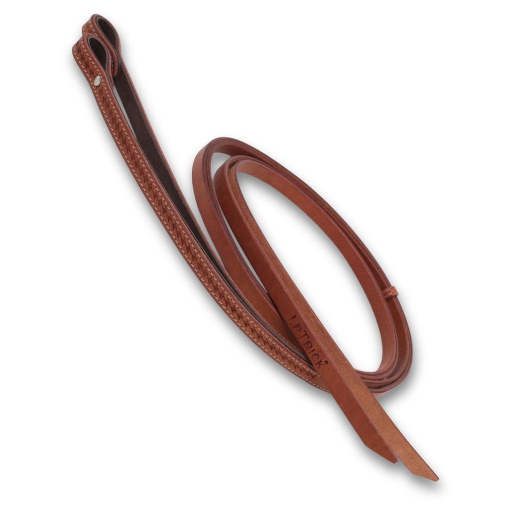 Western Lederzügel, Split Reins, verziert