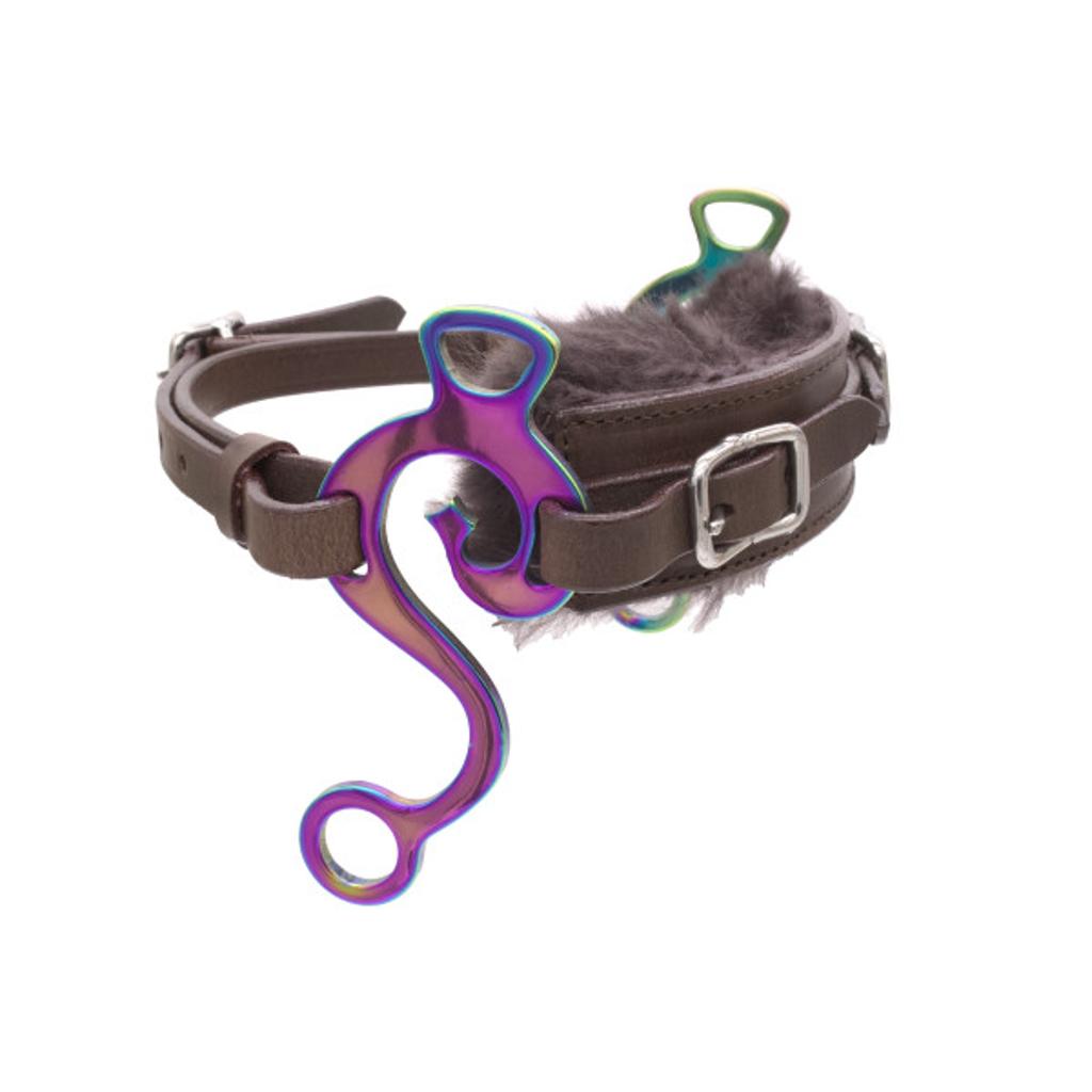 S-Hackamore rainbow, bunt-Schwarz/braun