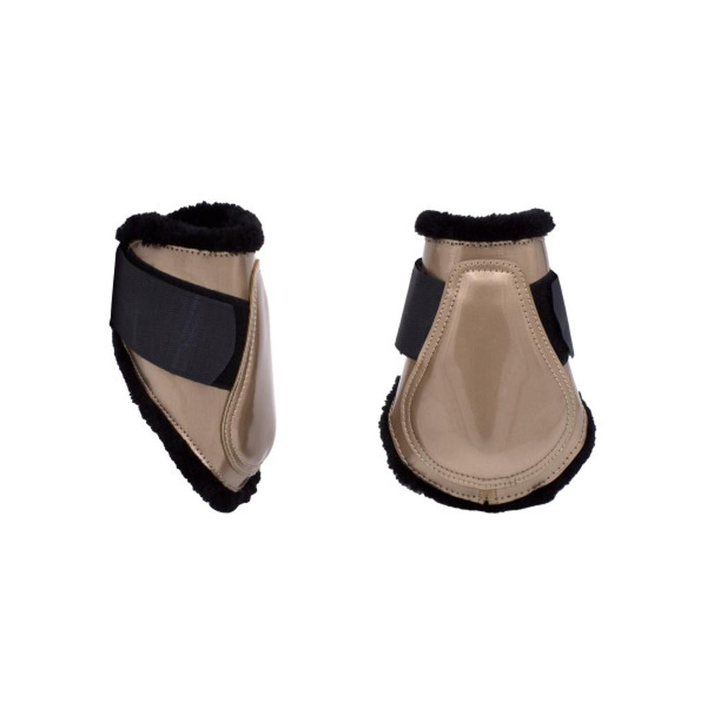 Gamaschen und Streichkappen rosegold, Springgamaschen 4er Set