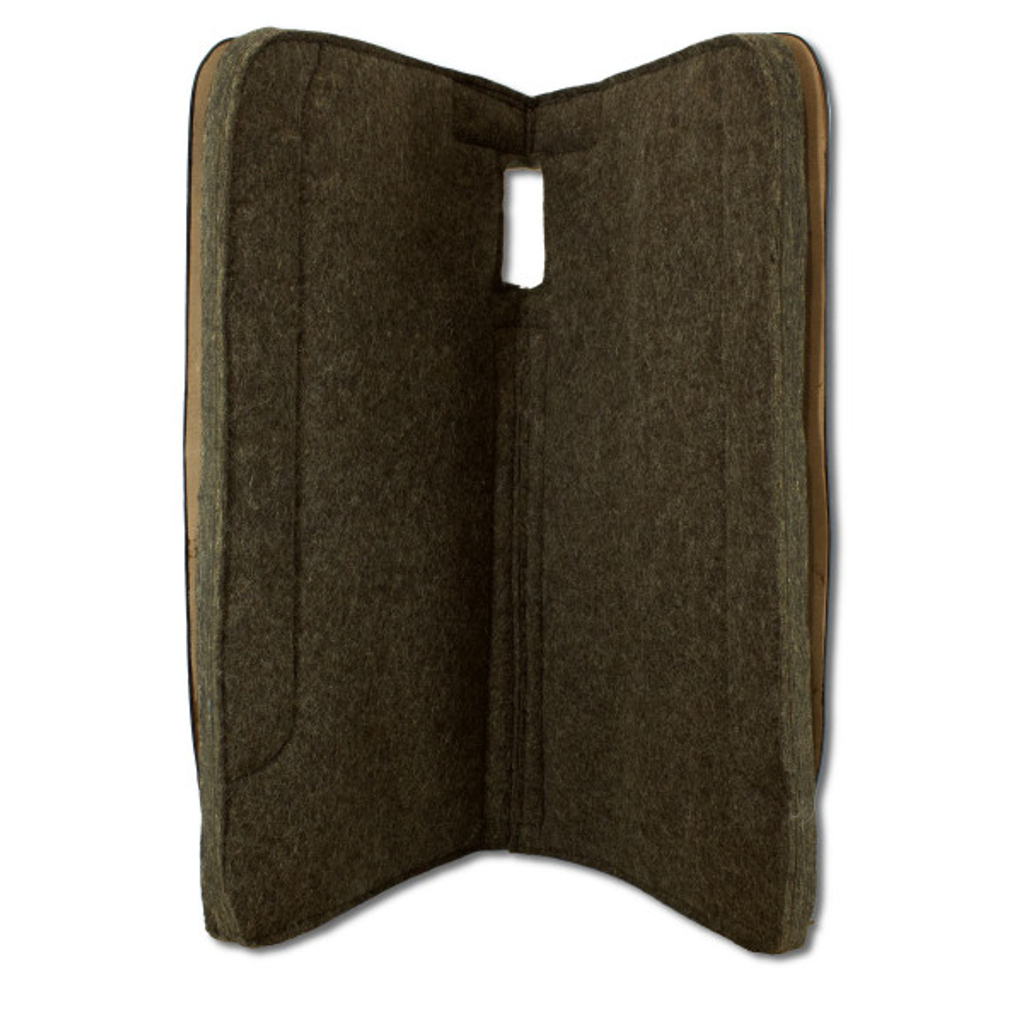 Westernpad Wollfilz mit Punzierung square