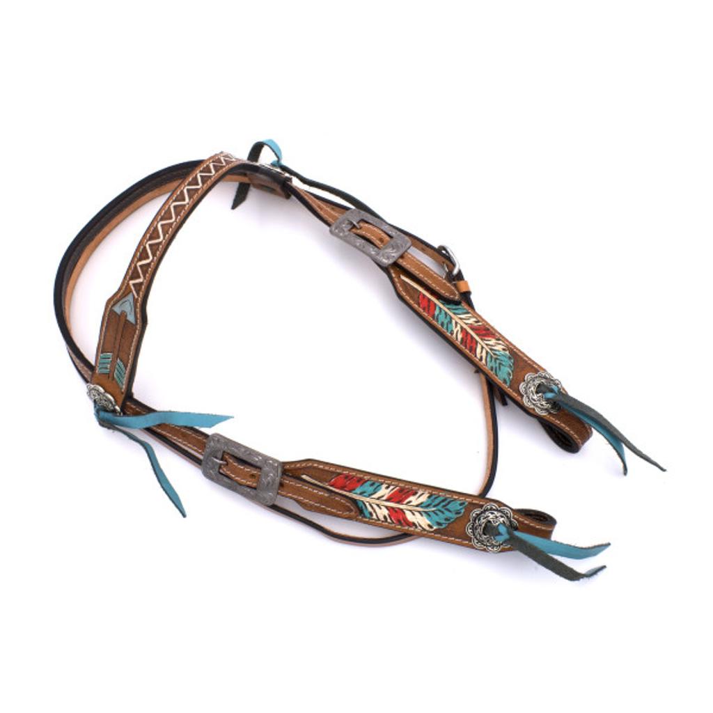 Feder- und Pfeillook Show Westerntrense