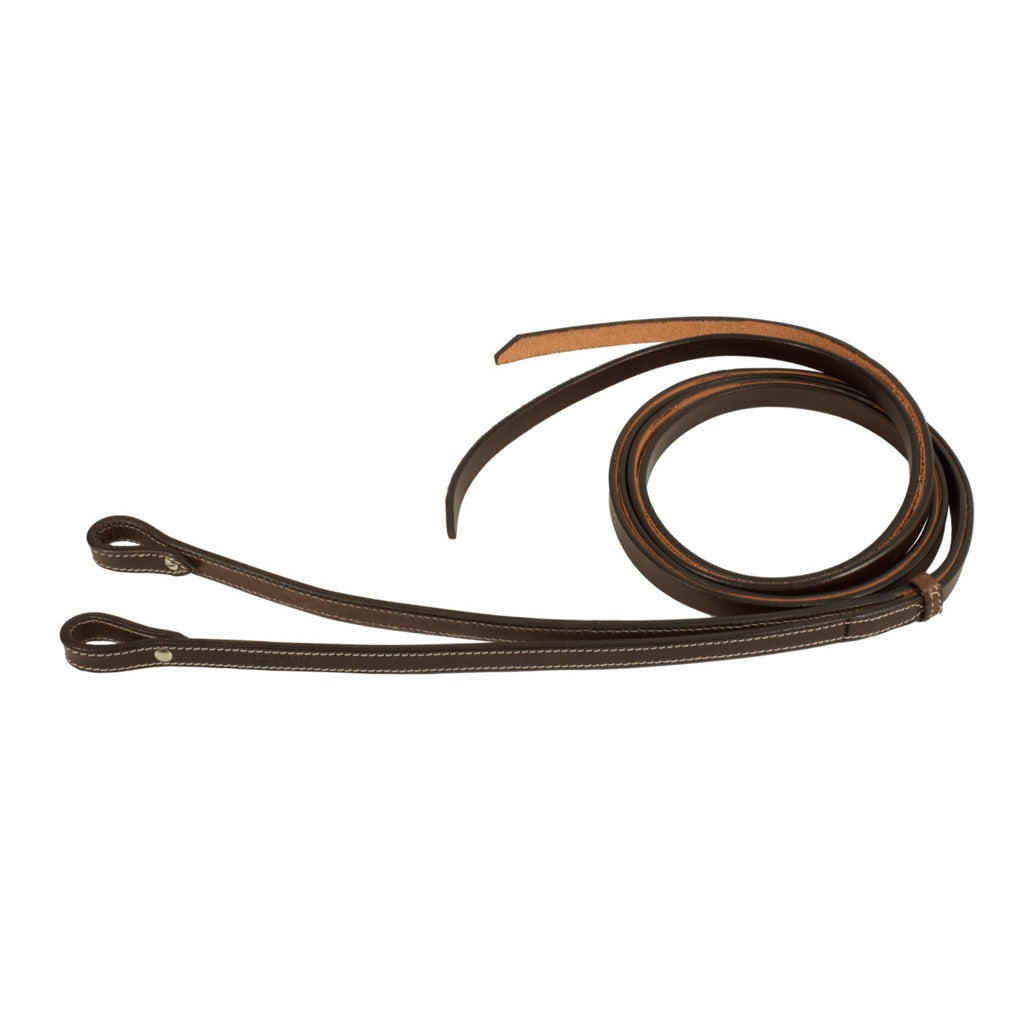 Split Reins Westernzügel, dark oiled